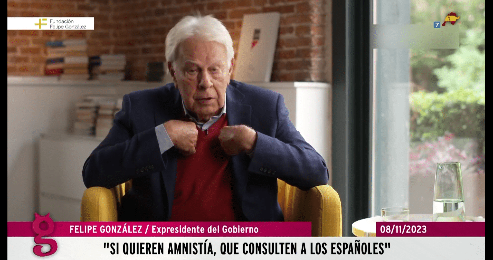 El ‘recado’ de Esparza a Felipe González: “¡Leche, refunda el partido!”