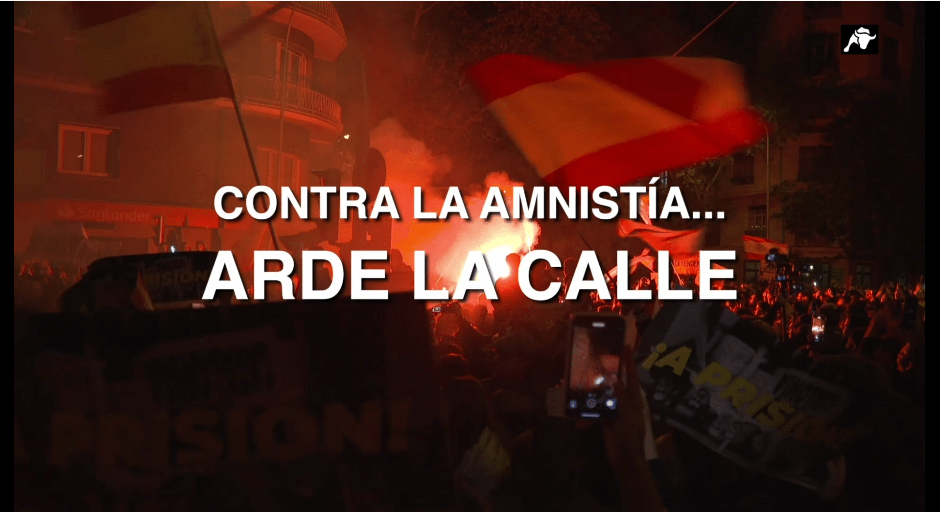 Ciudadano Cake | Contra la amnistía…arde la calle | 11/11/23