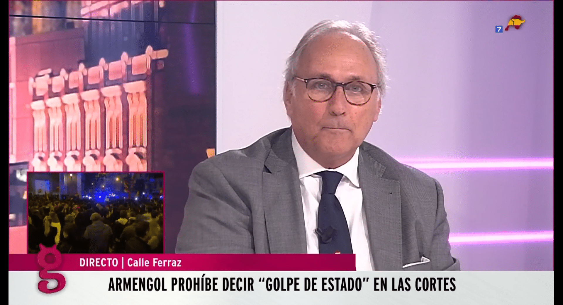 Así vivió Aizcorbe (VOX) la censura a Abascal por denunciar el “golpe de Estado”