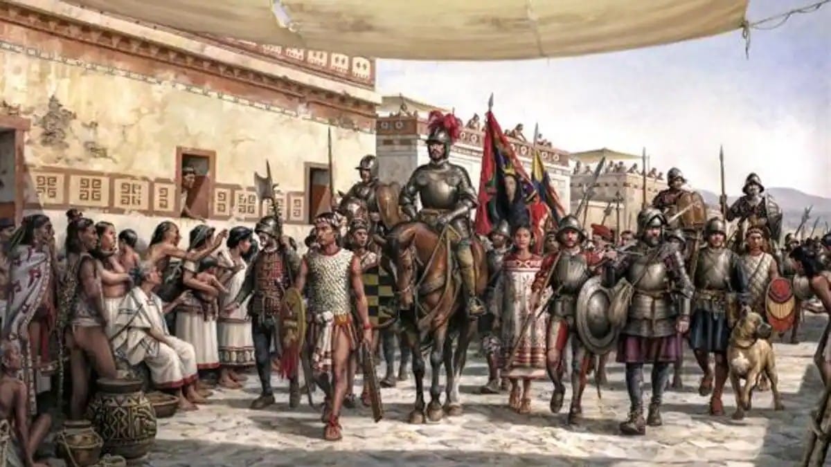 Efemérides 8 de noviembre: Hernán Cortés entra en Tenochtitlán