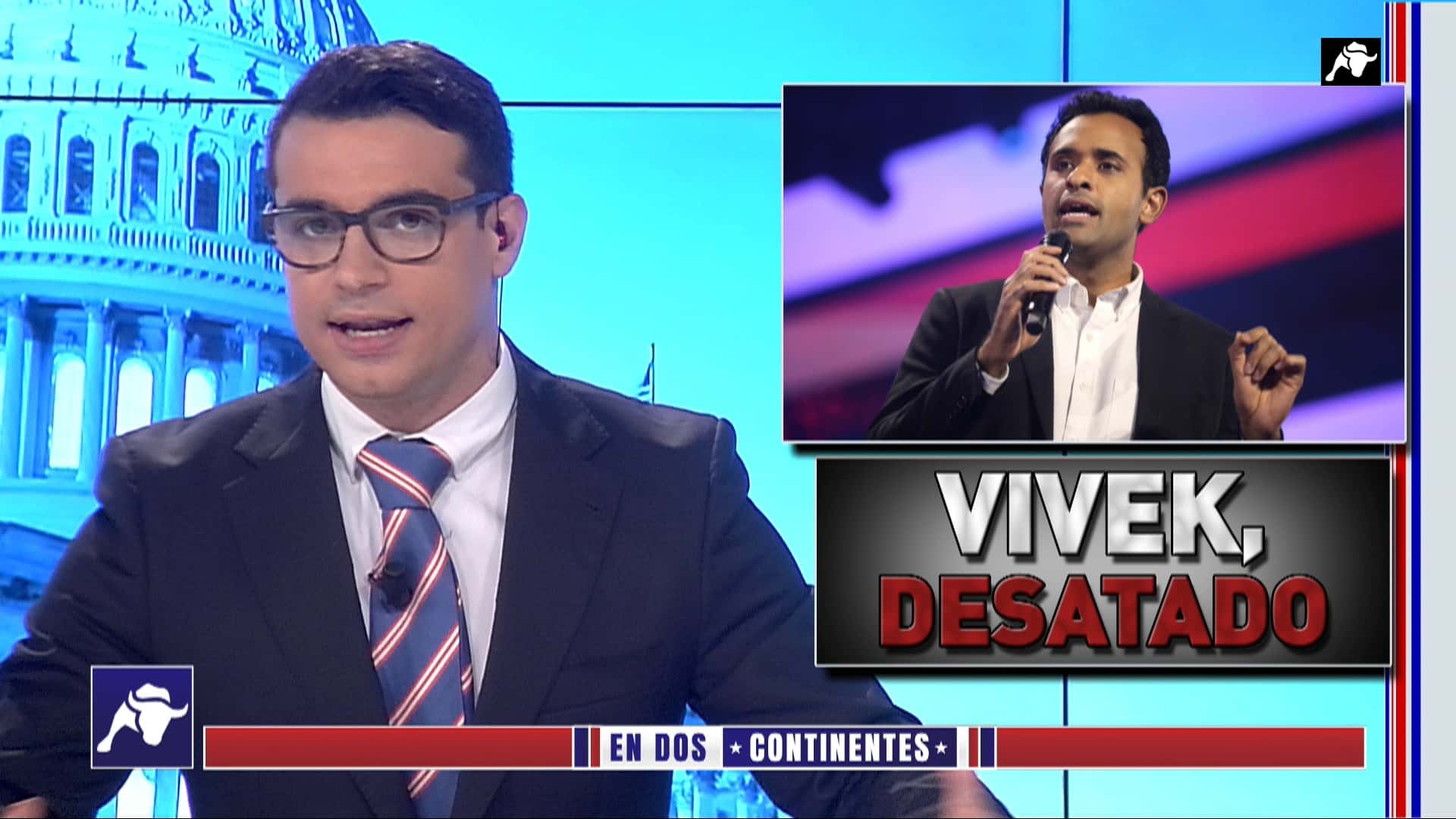 Sin censura: Vivek ataca a los medios demócratas en pleno Debate