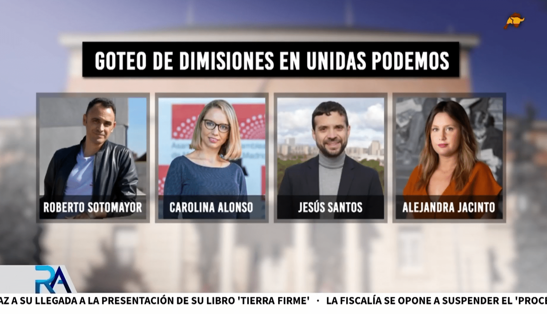 Podemos Madrid está en shock: el partido queda descabezado tras la marcha del líder de la capital, Roberto Sotomayor, y su número dos, Carolina Alonso
