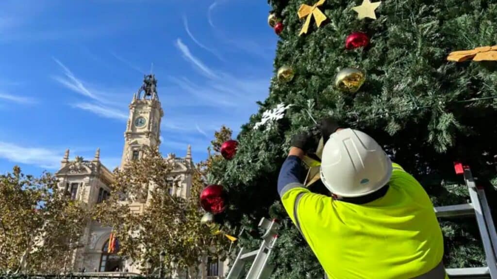 Hoy tendrá lugar el encendido de luces de Navidad en la ciudad de Valencia