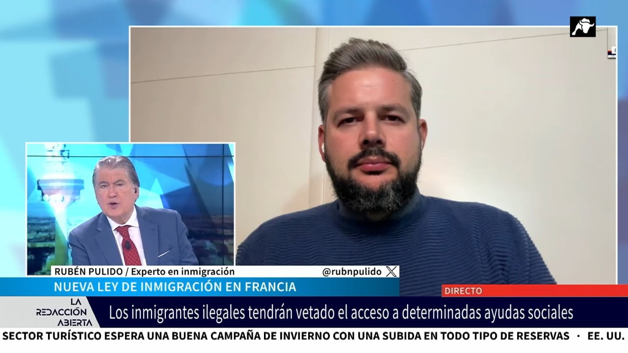 El experto en inmigración Rubén Pulido contundente contra el pacto migratorio de UE: «Bruselas no puede imponer su política a España»