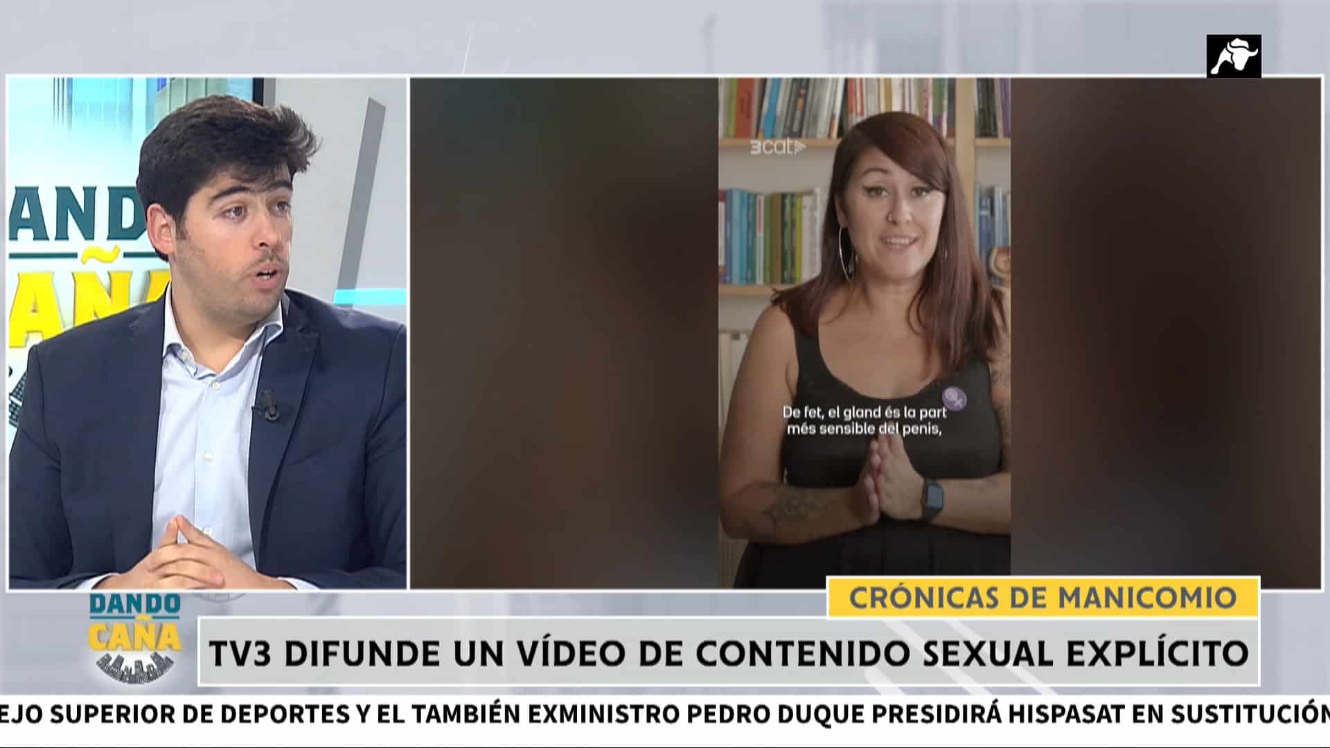 TV3 difunde un vídeo pornográfico en el que enseña a hacer “una felación de 10”