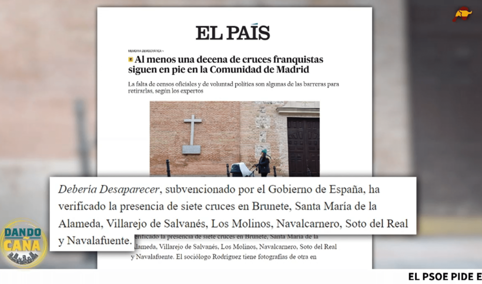 Nuevo ataque a la religión católica: el Gobierno ya planea destruir más cruces
