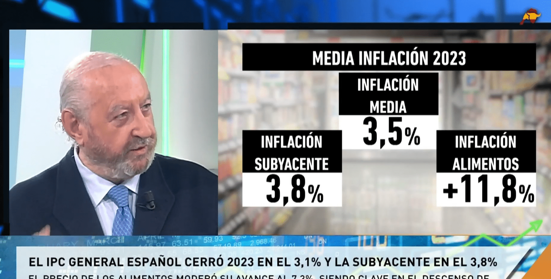 Riera denuncia que el IPC es dos puntos mayor al del INE: «Se ha cocinado el dato»
