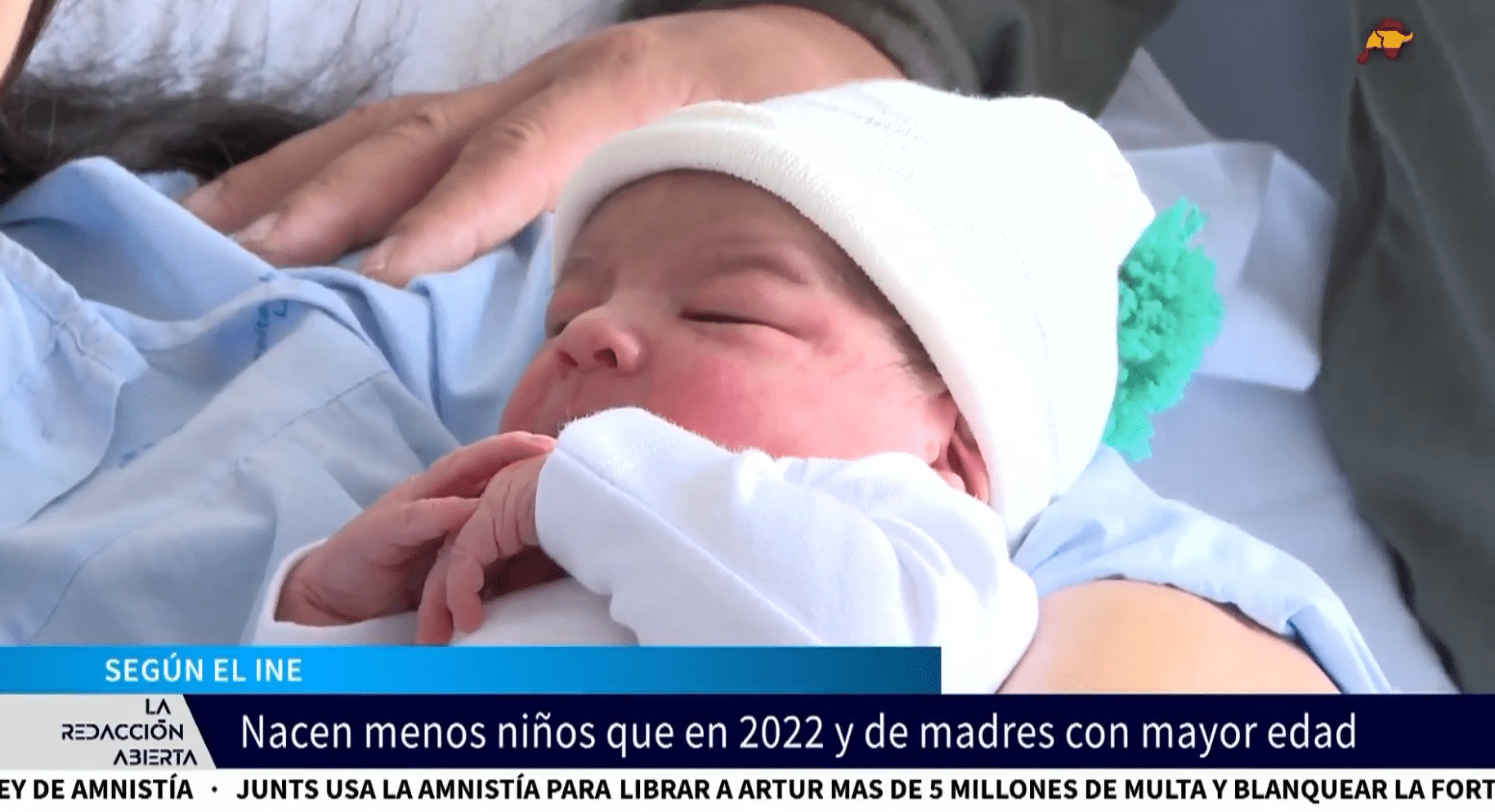  Nacen menos niños en España y de madres más mayores