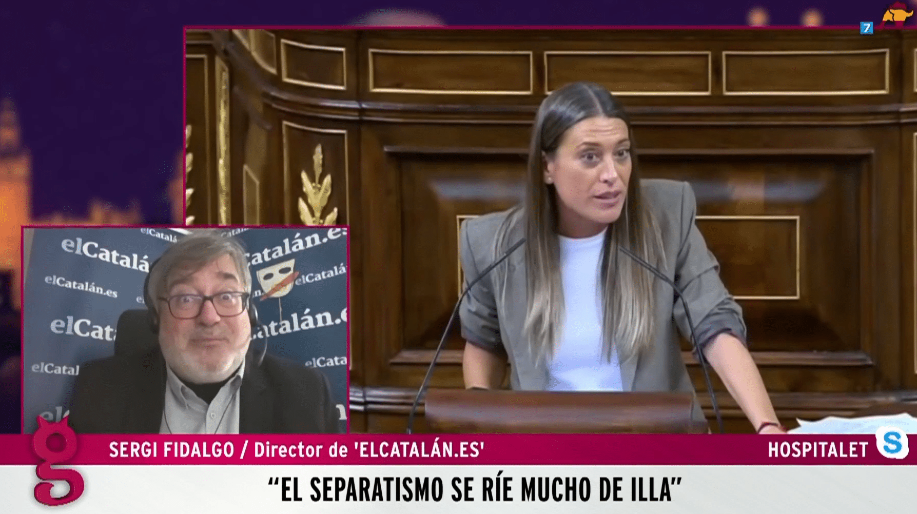 Fidalgo relata cómo vive el separatismo las cesiones: “Se ríe mucho de Illa”