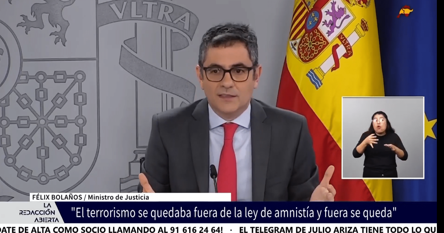 Sánchez cambia de idea e incluye en la amnistía a los acusados de terrorismo en el procés.