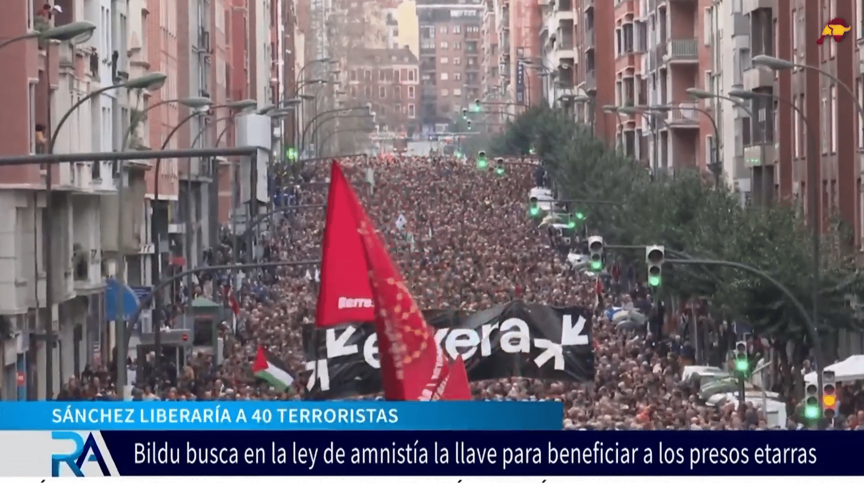 Al menos 40 etarras podrían salir de la cárcel gracias a la ley de amnistía de Sánchez