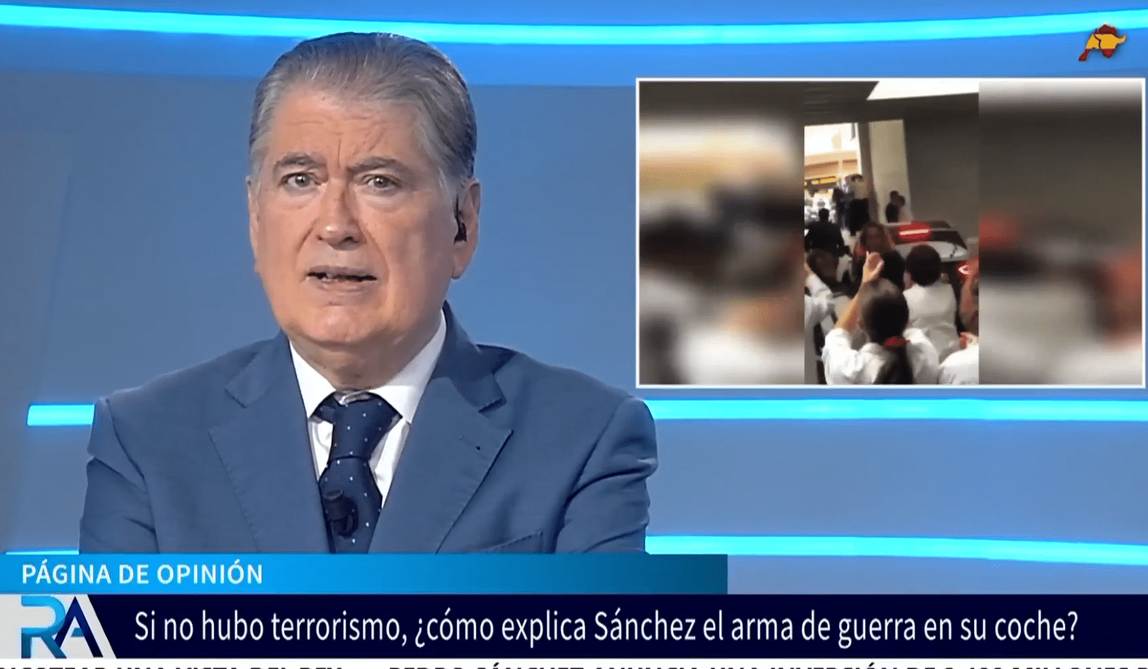 Horcajo deja a Sánchez con el ‘culo al aire’: «¿Si no era terrorismo por qué tu escolta llevaba un fusil?¿Por qué ordenasteis espiar a Aragonès?»