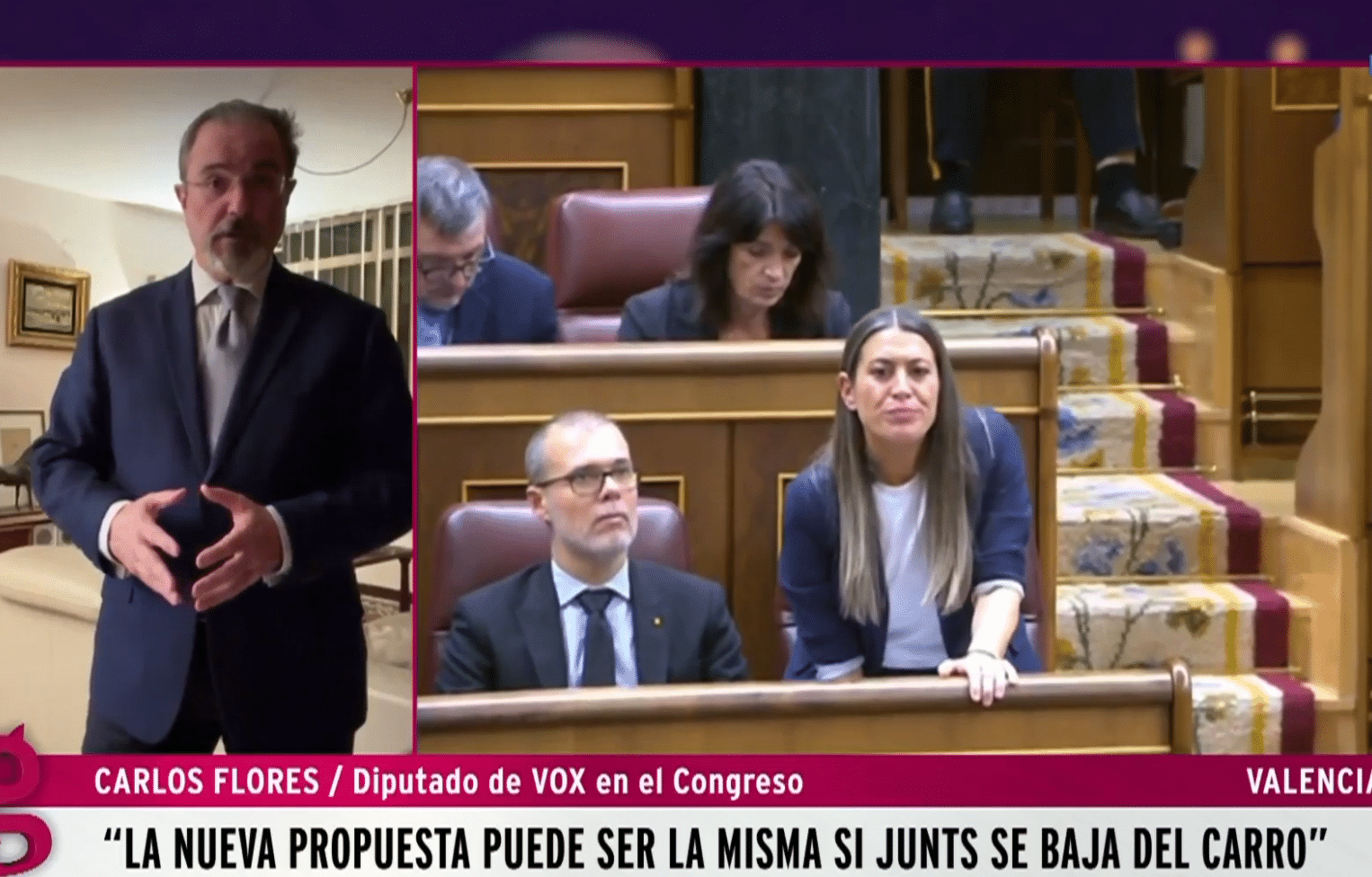 VOX celebra el fracaso de la amnistía: “Puigdemont va a seguir durmiendo en Waterloo”
