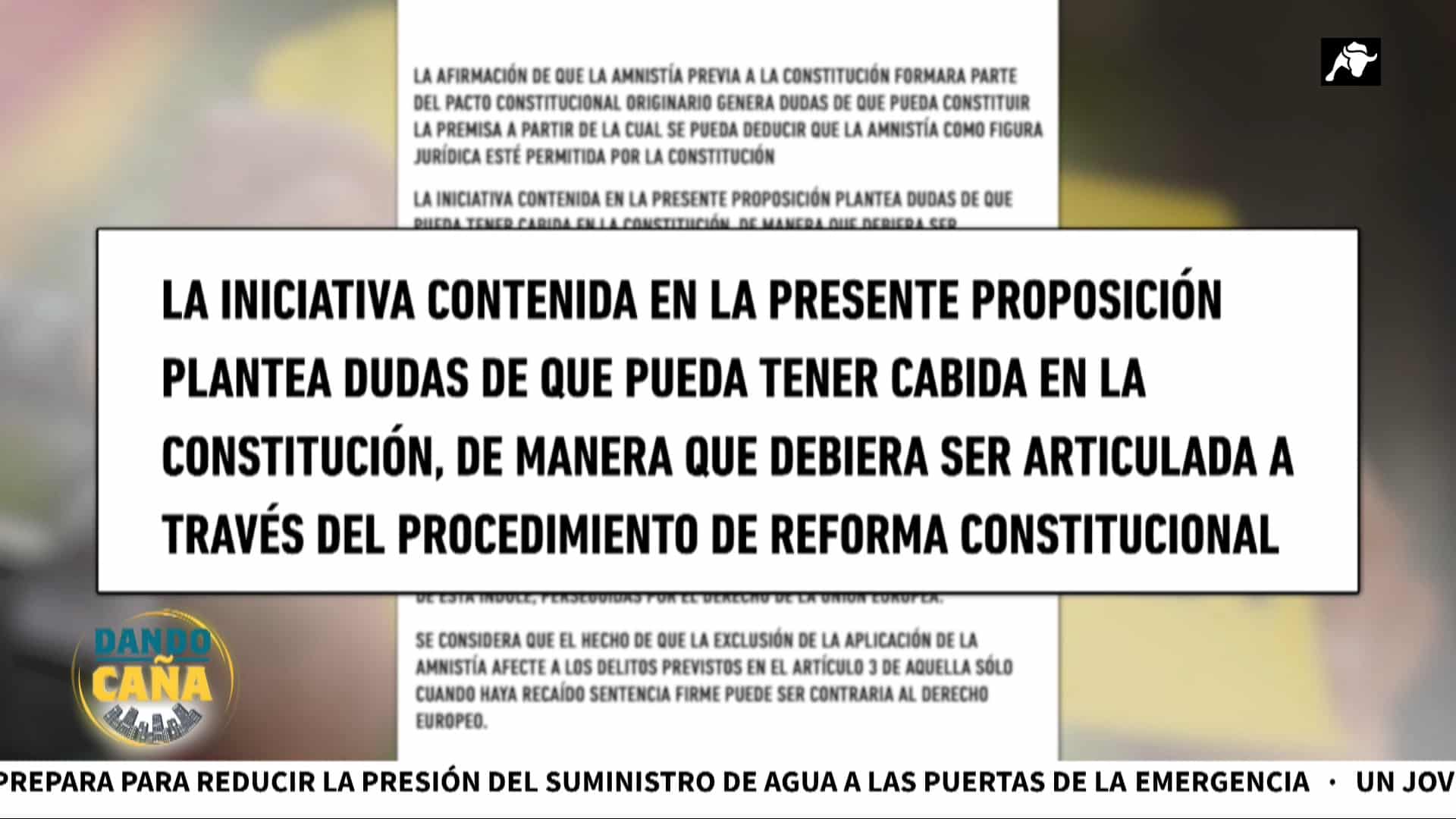 Los letrados del Congreso rechazan la amnistía con este durísimo informe