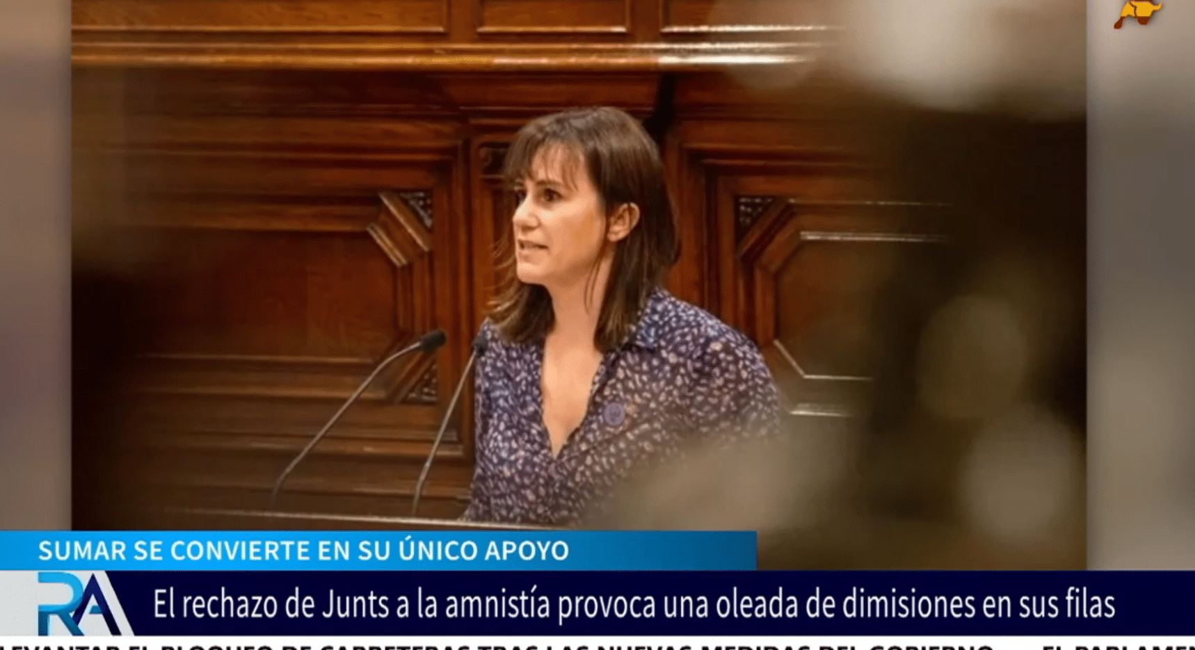 El rechazo de Junts a la amnistía lleva a su partido a desangrarse