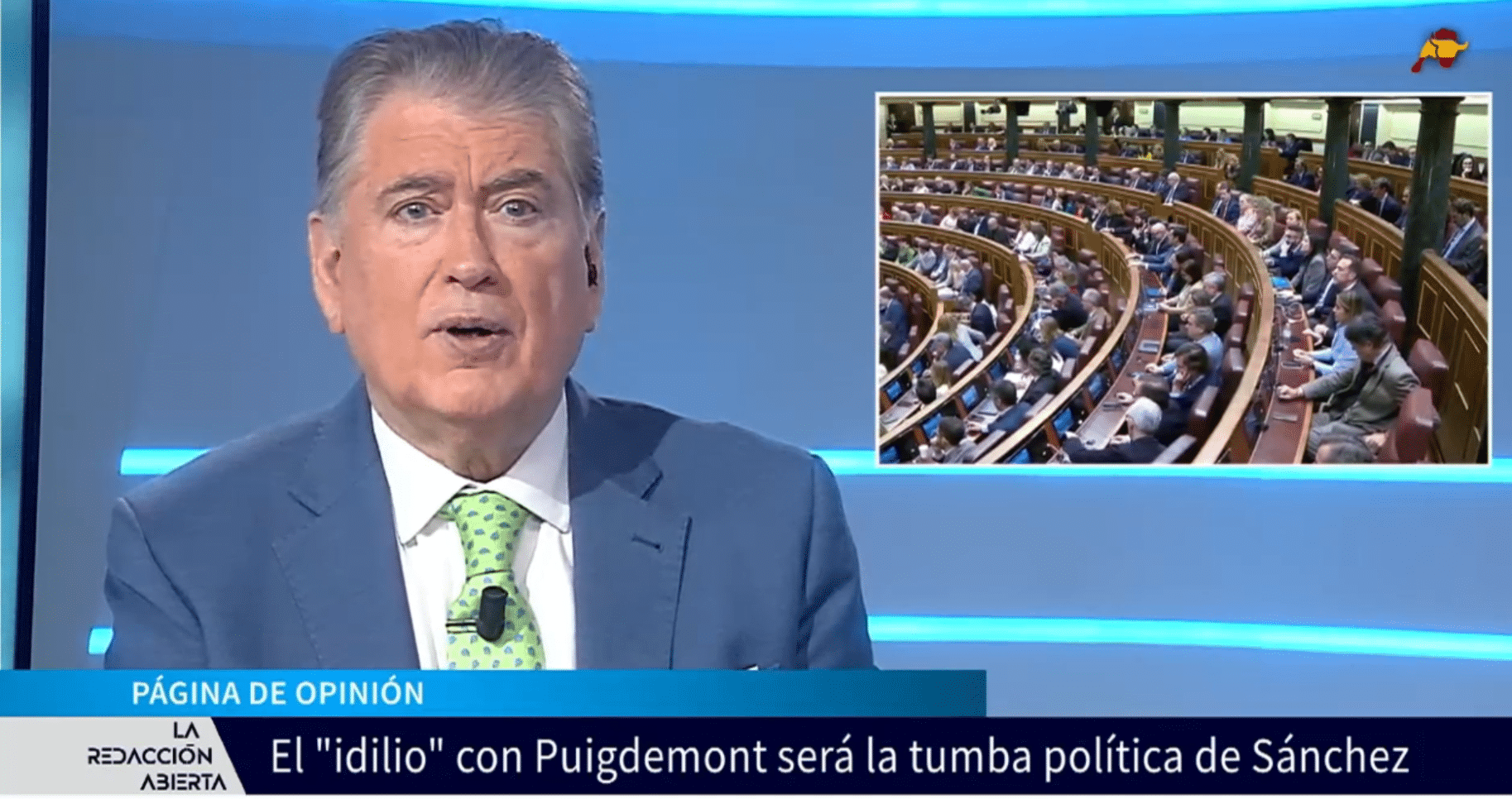 «Friki», «chiflado», «tramposo»… Horcajo le hace un traje a Puigdemont