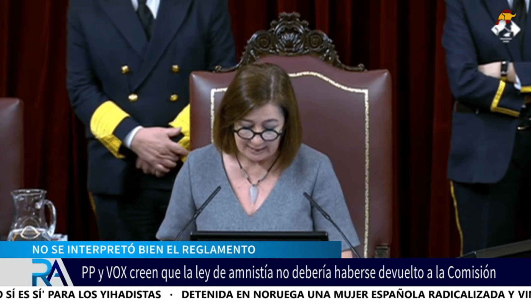 PP Y VOX creen que la ley de amnistía no debería volver a votarse en el Congreso.