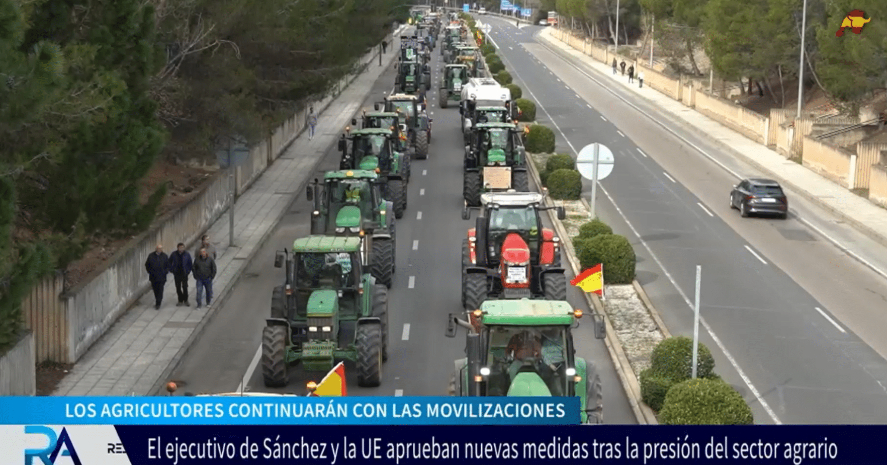  Las medidas de la UE y el gobierno para paliar el malestar del sector agrario: retirar el plan para recortar los pesticidas y ayudas de 270 millones de euros