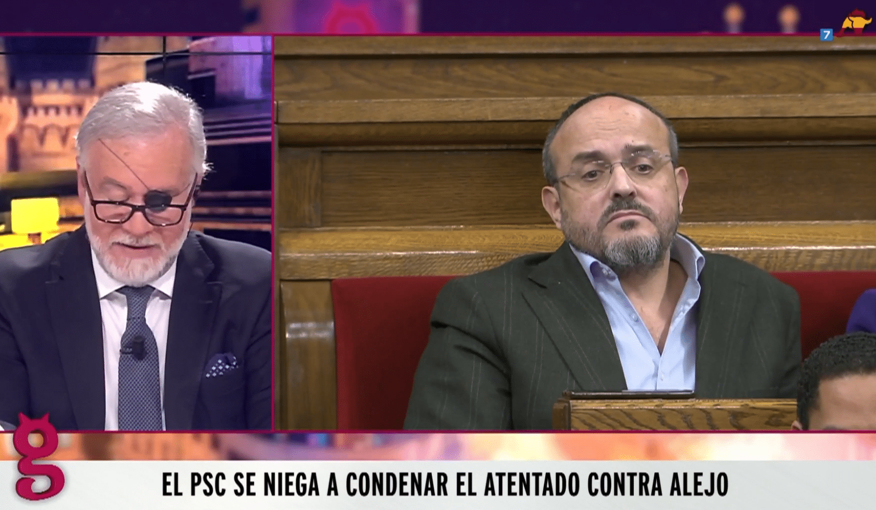 Vidal-Quadras responde al PSC por no condenar su intento de asesinato