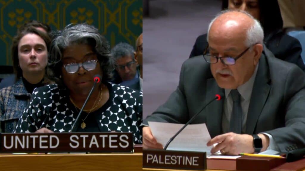 Estados Unidos ha bloqueado de nuevo este martes en el Consejo de Seguridad de la ONU una resolución para pedir un alto el fuego en la Franja de Gaza