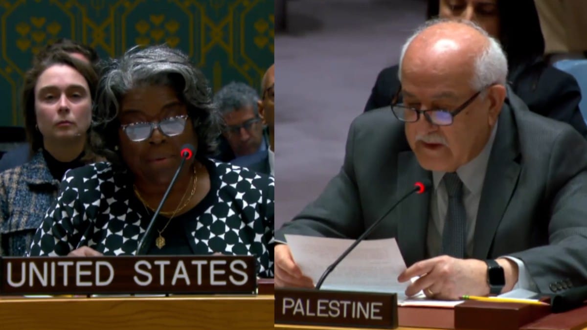EEUU veta una resolución en el CS de la ONU para pedir un alto el fuego en Gaza