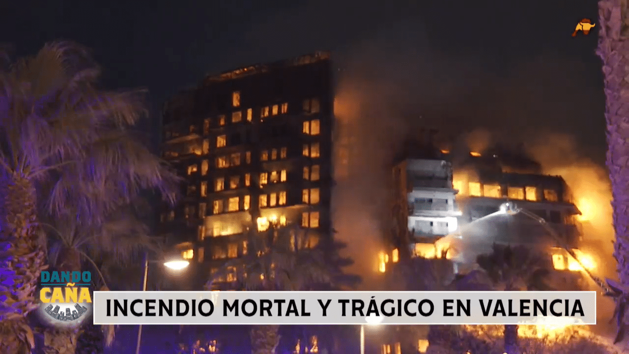 Tragedia en Valencia: 4 fallecidos en el incendio del edificio de Campanar