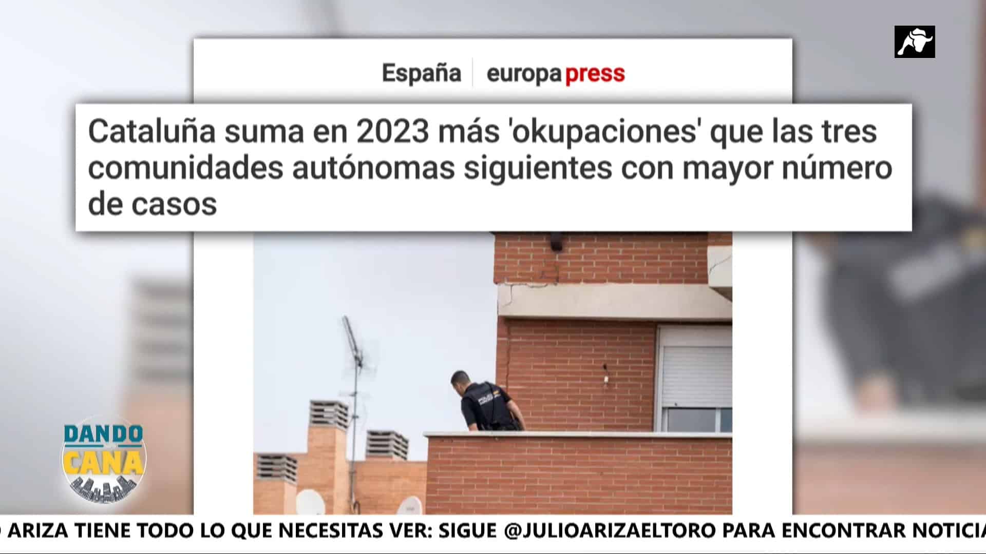 Las okupaciones se disparan en Cataluña mientras desahucian a una señora por 88 euros