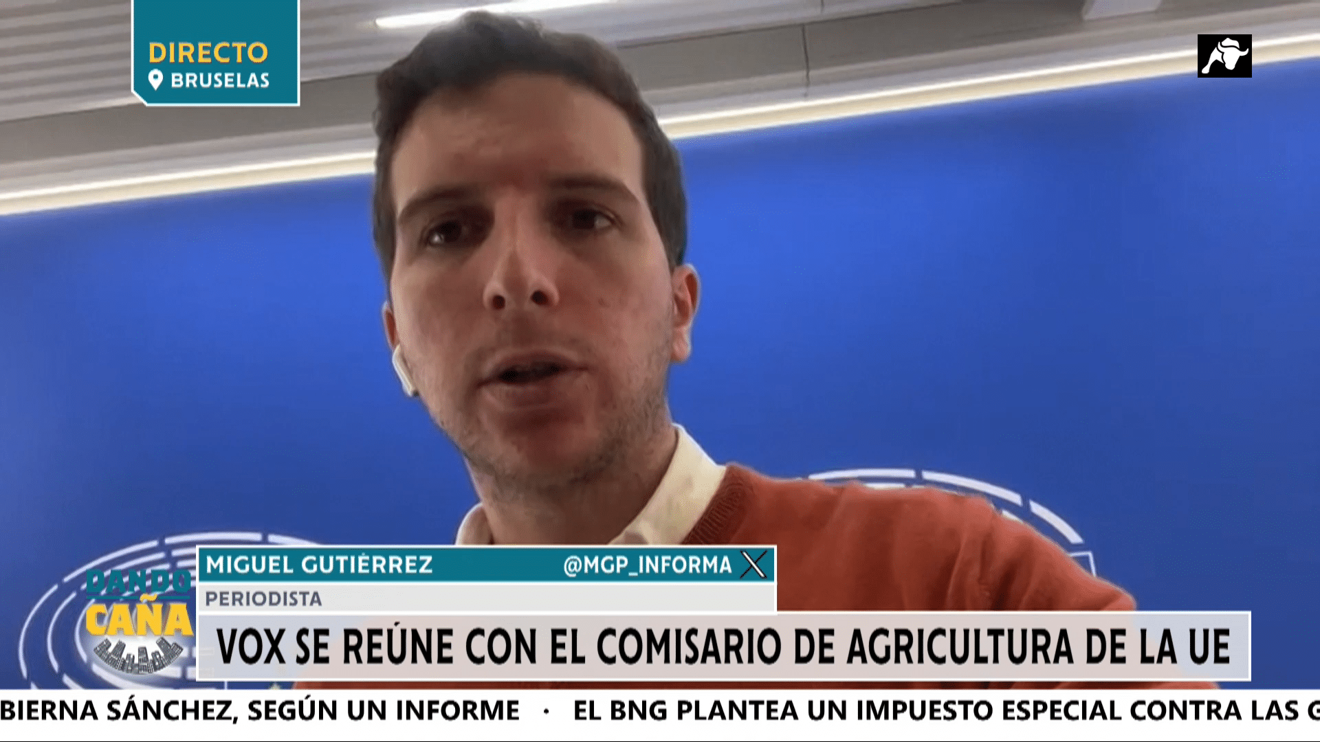 VOX se reúne con el Comisario de Agricultura de la UE para trasladar las exigencias del campo