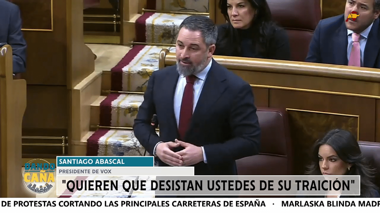 Aplaudido y viral retrato de Abascal a Pedro Sánchez en defensa del campo y los agricultores