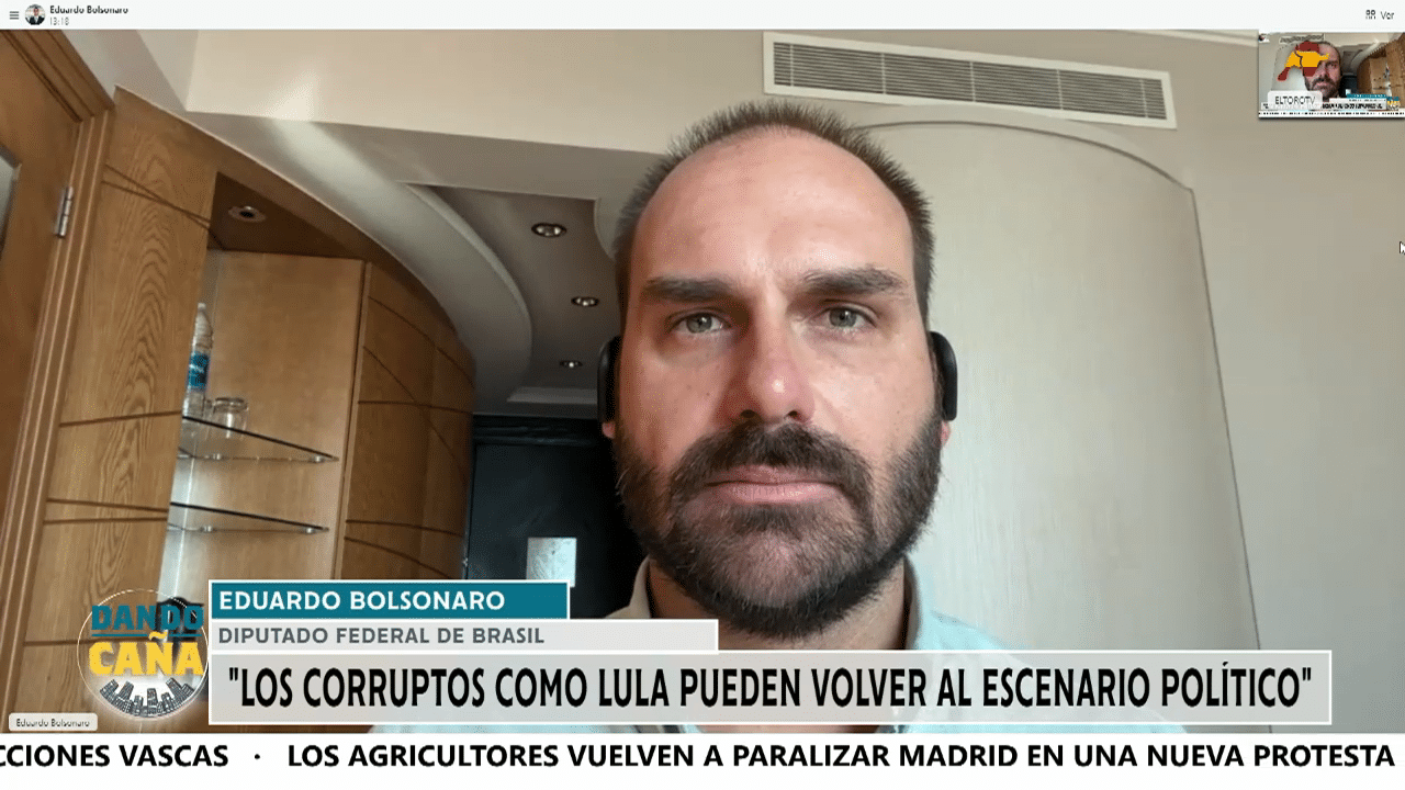 Entrevista a Eduardo Bolsonaro | Dando Caña | 26/02/24