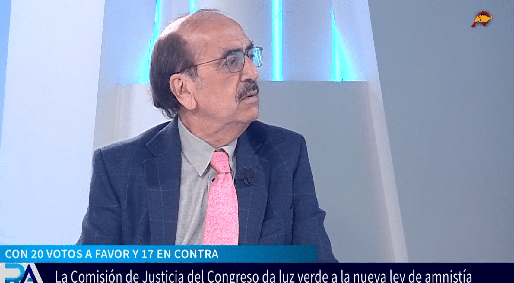 El exmagistrado del Tribunal Supremo Javier Borrego carga contra la ley de amnistía: «Parece hecha por un enfermo mental»