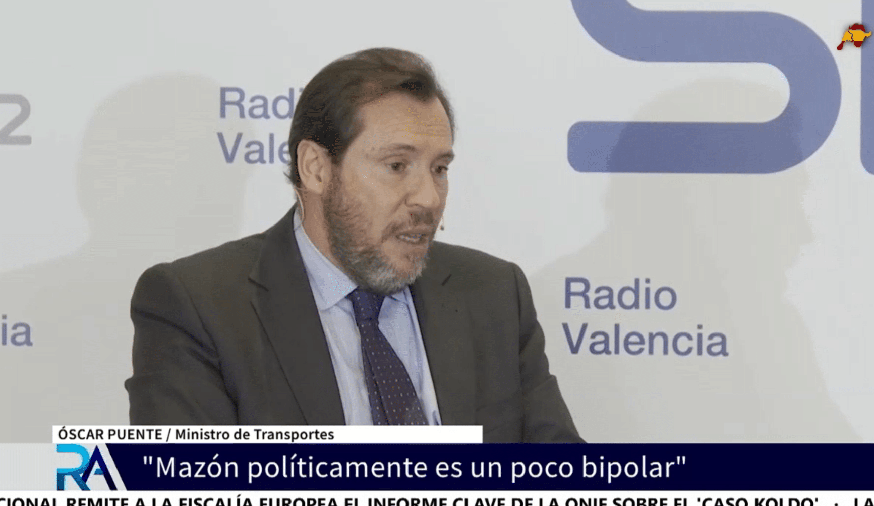 Puente llama «bipolar» a Mazón por las críticas a su gestión política