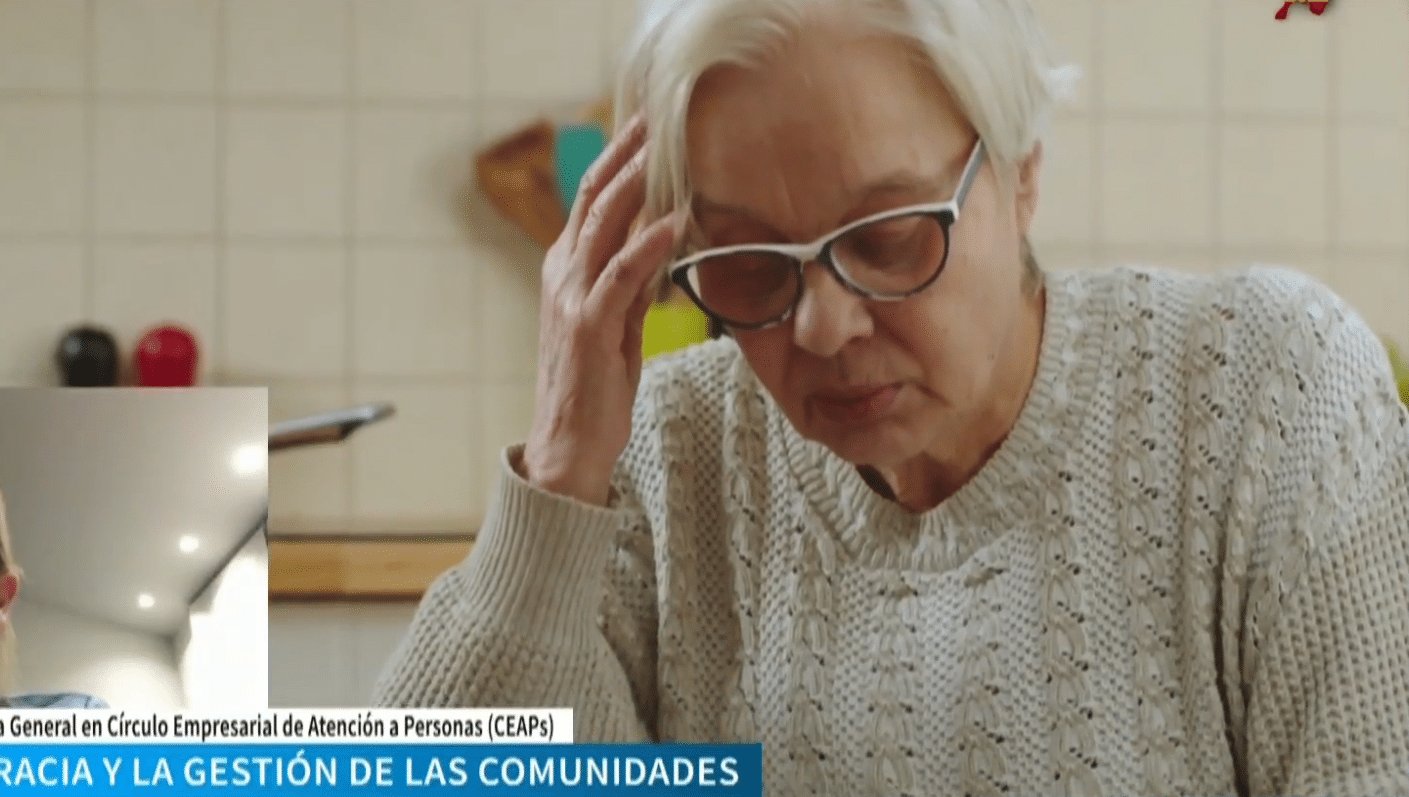 CEAPs denuncia la situación de indefensión de las personas dependientes: «Falta financiación en el plan de choque del Gobierno»