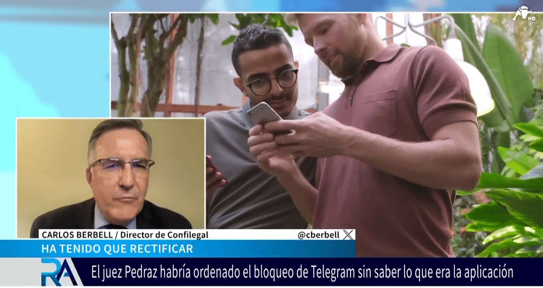 Carlos Berbell nos explica por qué Pedraz lleva razón aunque se haya precipitado con el bloqueo de Telegram