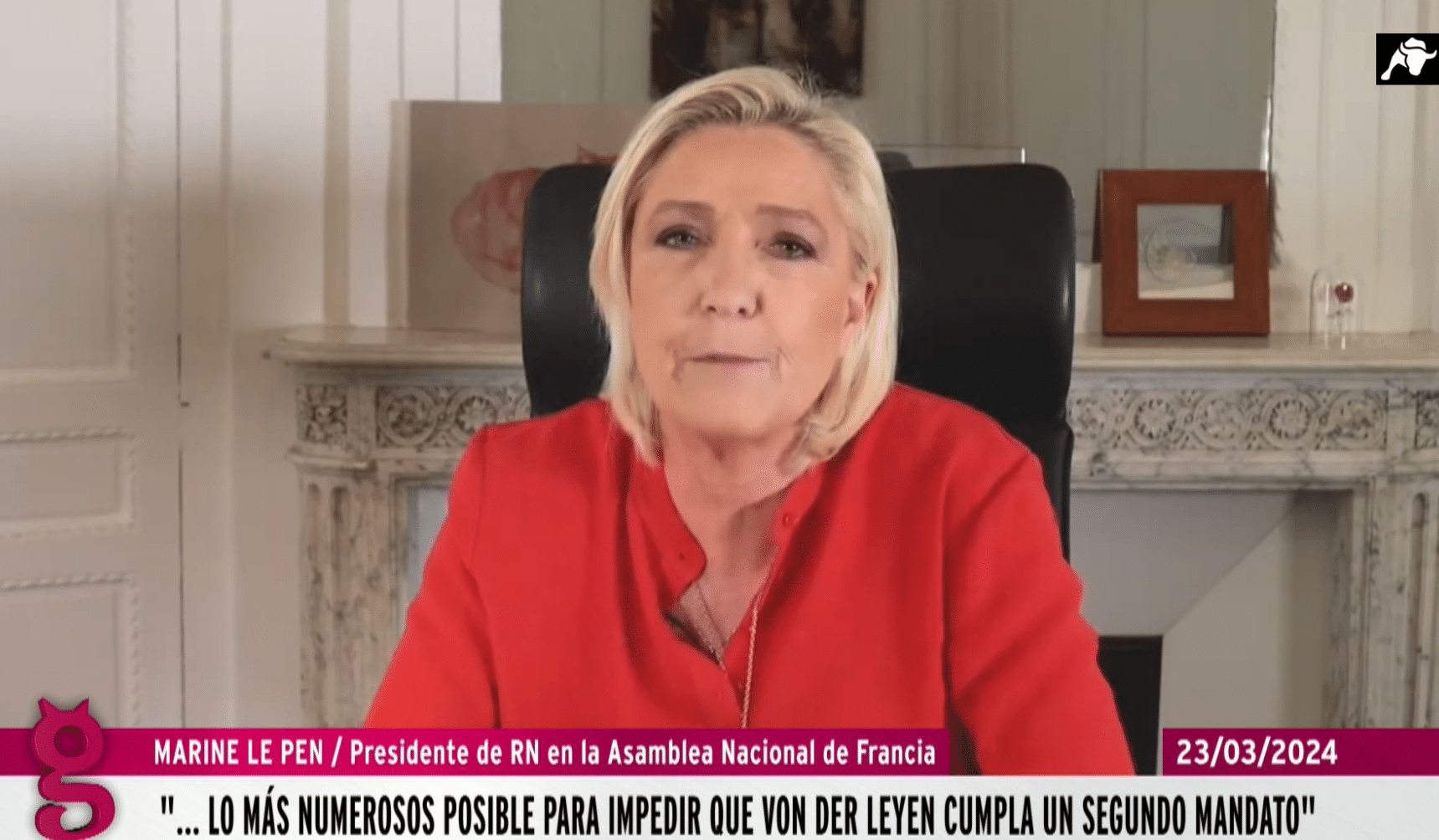Bofetón de Marine Le Pen a Meloni: ¿se ha ‘cambiado de camiseta’ con Von der Leyen? 