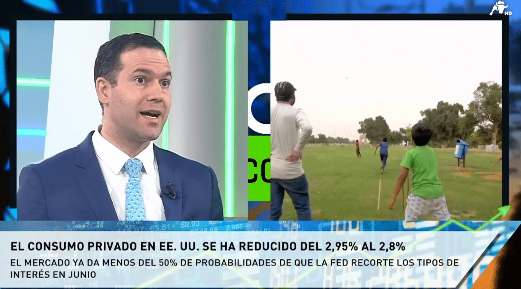  Joaquín Robles, analista de XTB: “Los recortes en los tipos de interés pueden no llegar ni ahora ni en julio, pueden no esperarse incluso hasta septiembre»