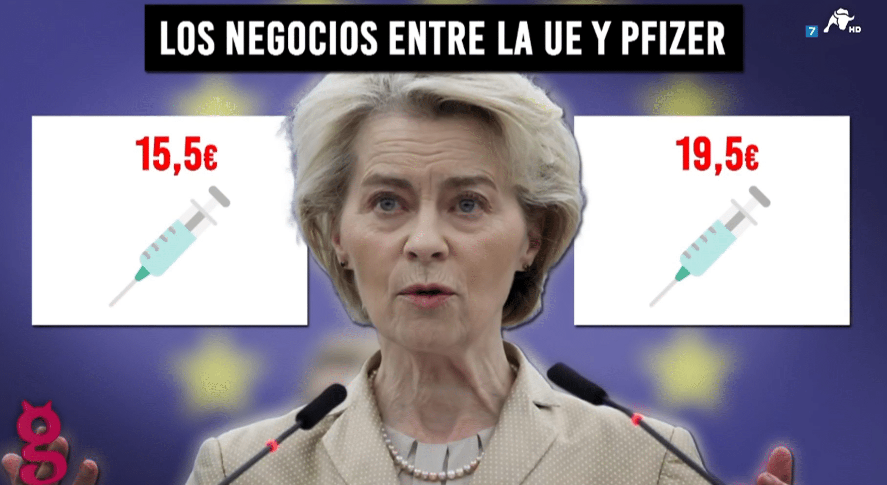 La Fiscalía Europea investiga la “estrecha relación” entre Von der Leyen y Pfizer