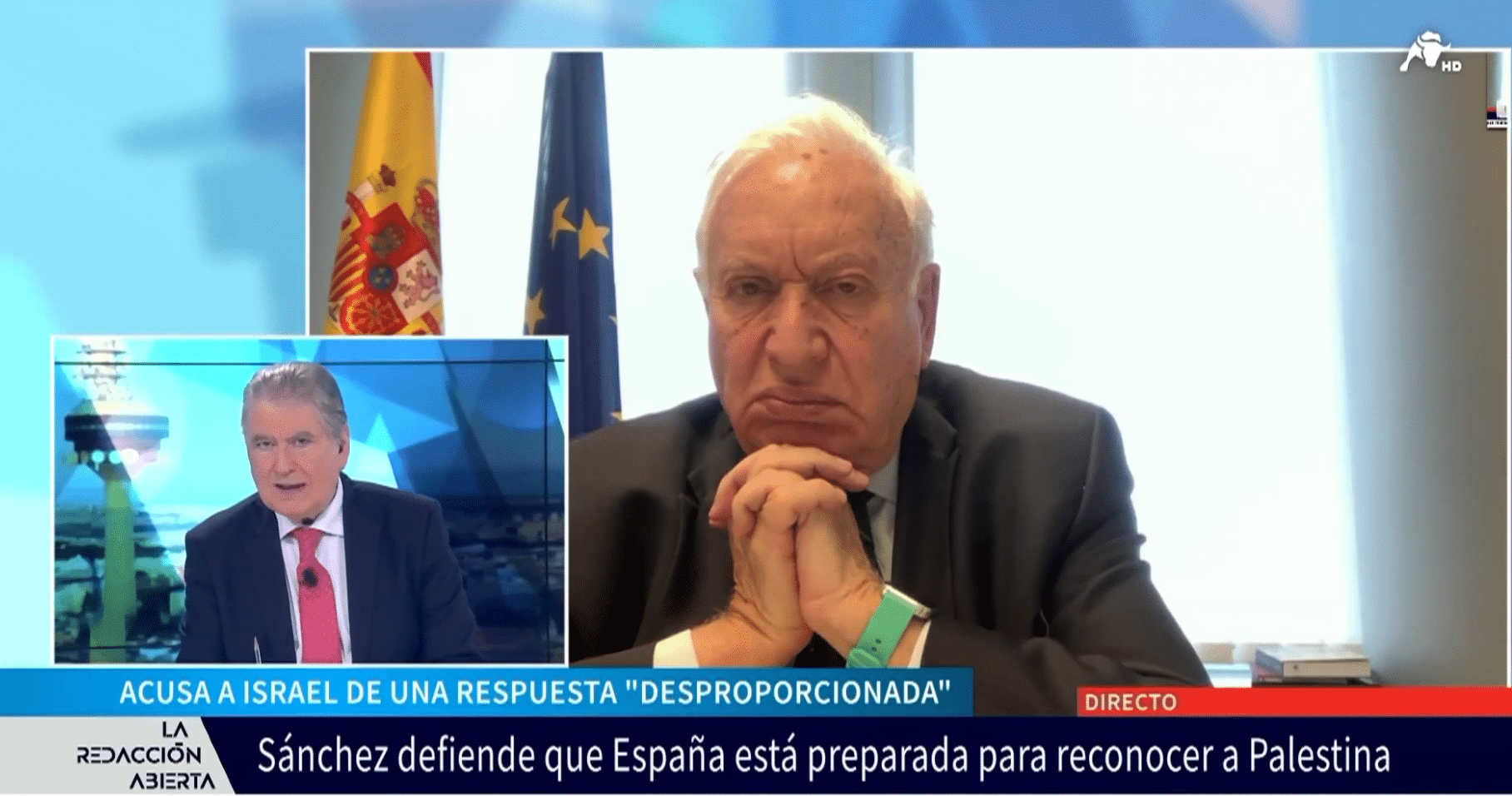 García-Margallo sobre la propuesta de Sánchez sobre Palestina: «Es para distraer de los problemas que tiene el gobierno»