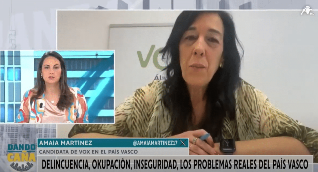 Entrevista a Amaia Martínez, candidata de VOX en el País Vasco