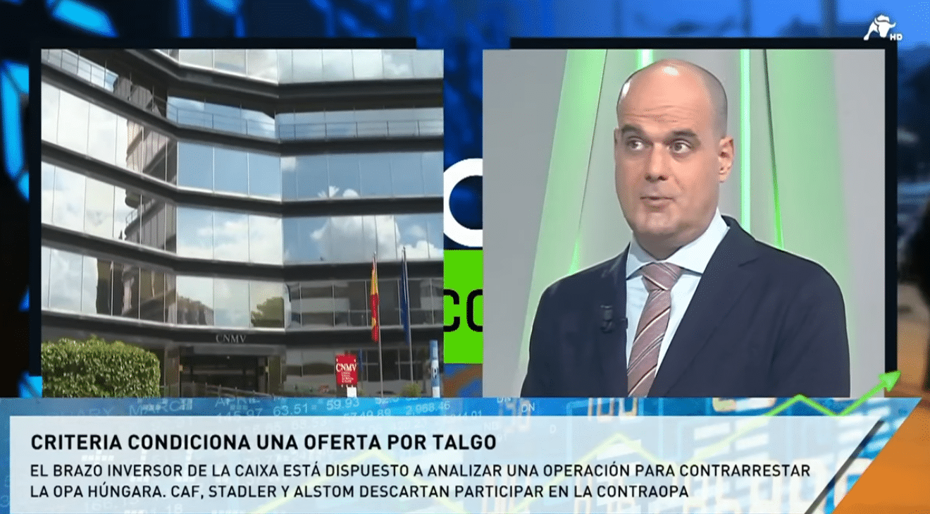 Luis Francisco Ruíz, analista de CMC Markets: “Hay normalidad en que Talgo busque apoyos en el sector industrial”