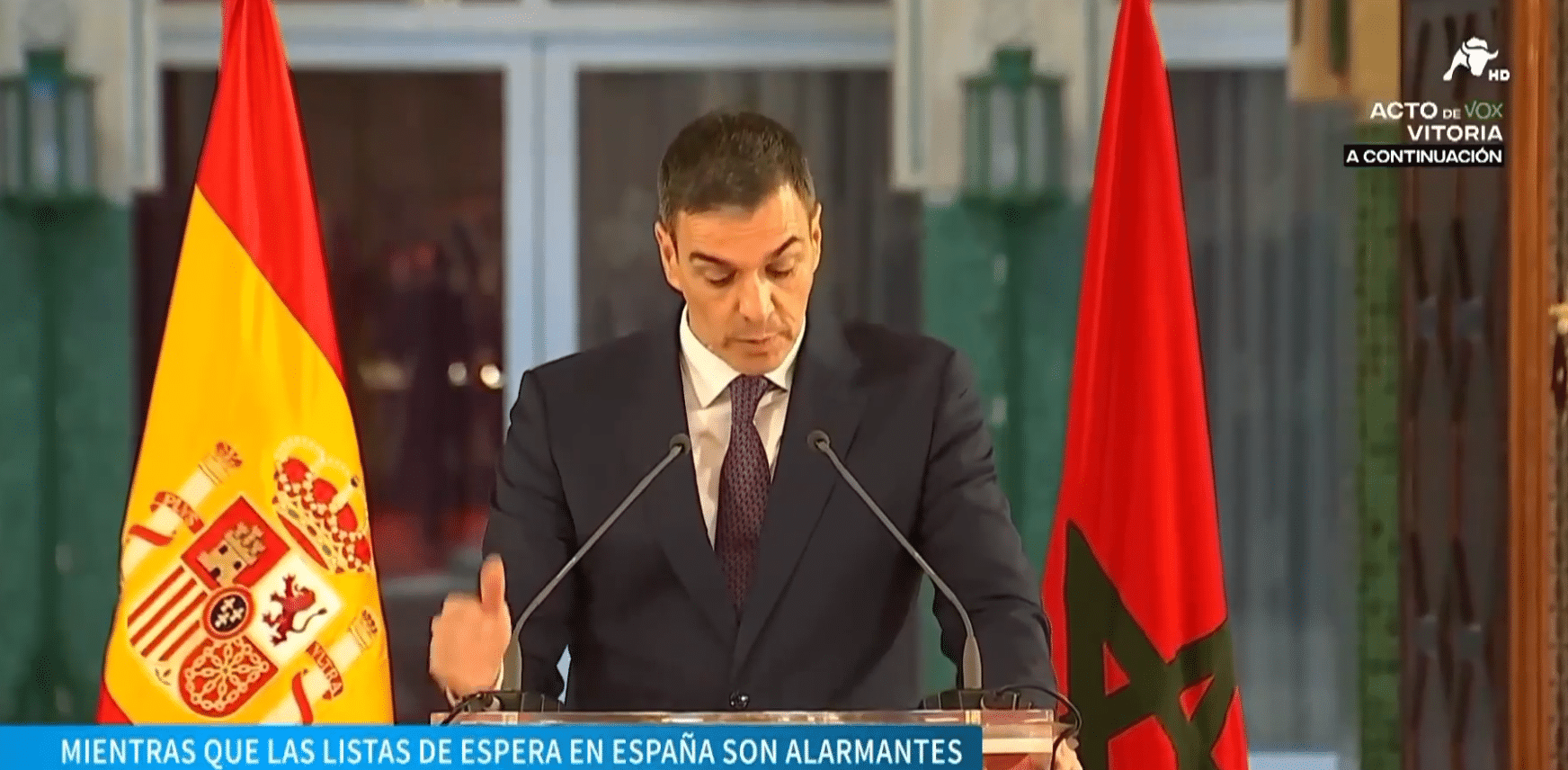 Sánchez da a Marruecos 500.000 euros para mejorar la medicina familiar mientras aumentan las listas de espera en España