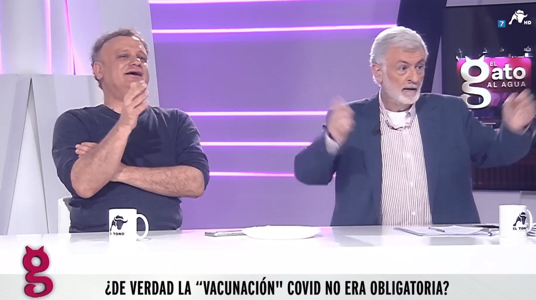 Durísimo enfrentamiento entre Quintana y Astiz sobre la muerte por la vacuna COVID