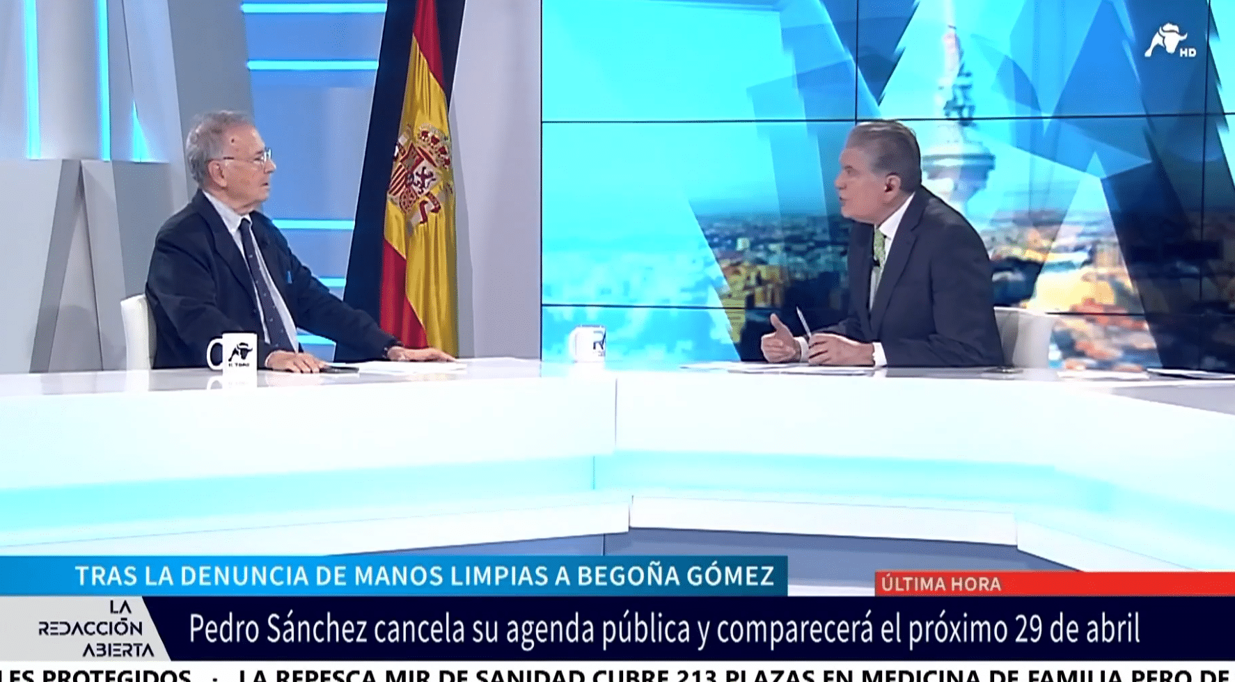 Entrevista al fundador de Manos Limpias, Miguel Bernad, tras la denuncia a Begoña Gómez: «Hay indicios razonables de delito penal»