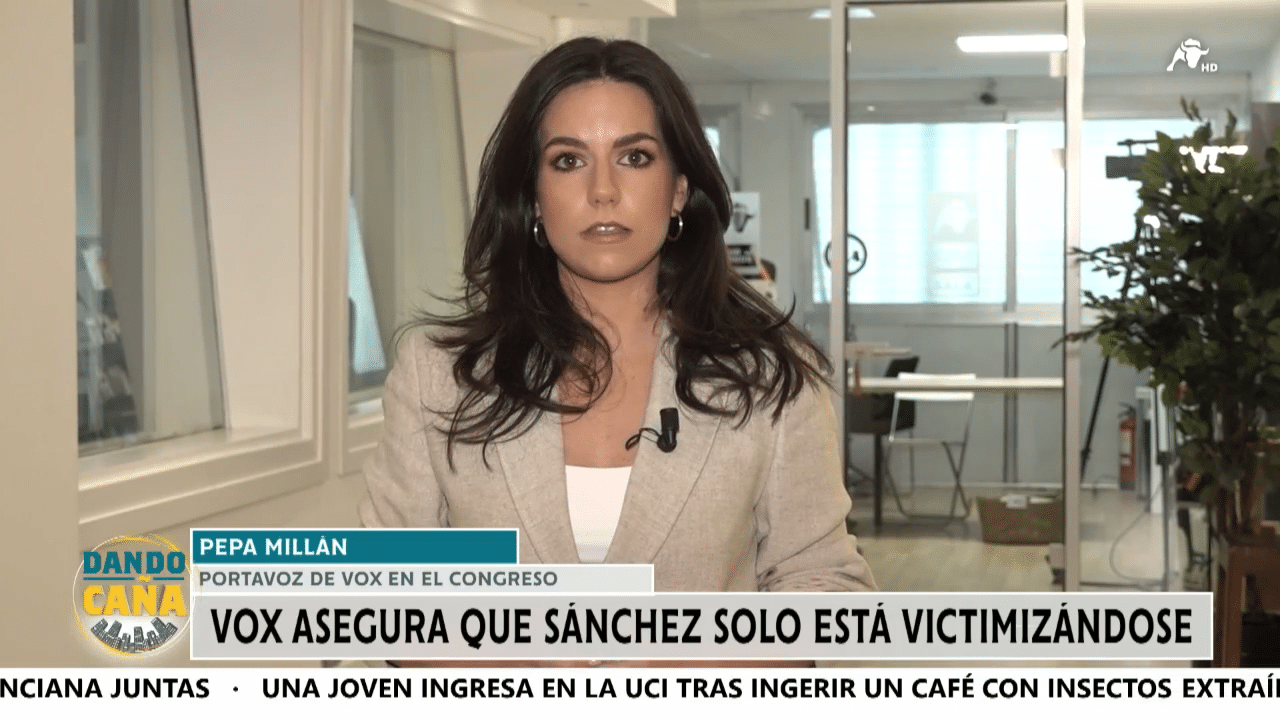Pepa Millán expone el victimismo de Sánchez y exige explicaciones por el caso Begoña Gómez