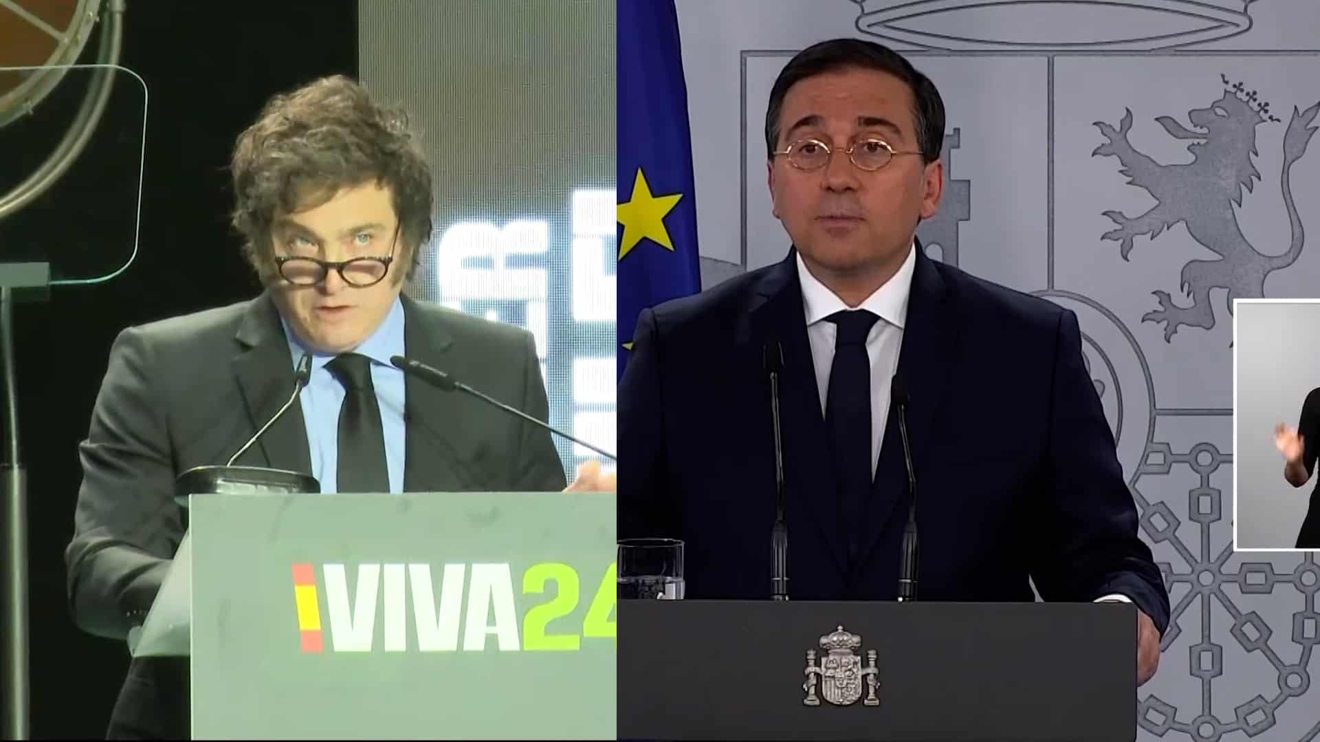 El Gobierno exige «disculpas» a Milei y llama a consultas ‘sine die’ a su embajadora en Argentina