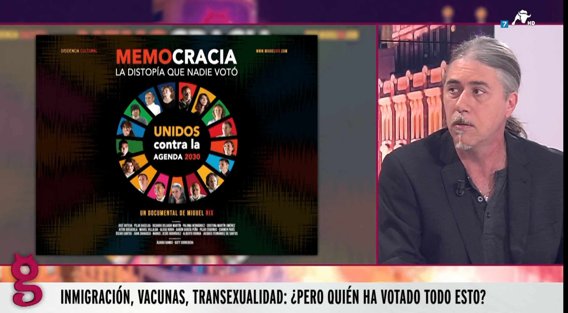 Miguel Rix, políticamente incorrectísimo, habla claro sobre las vacunas y la Agenda 2030