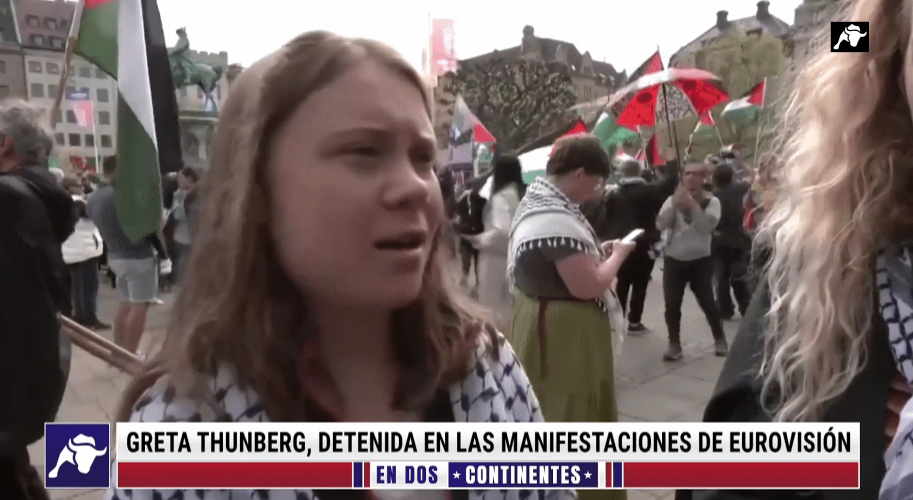 Greta Thunberg, ‘eurovisiva’: Manifestaciones en Malmö