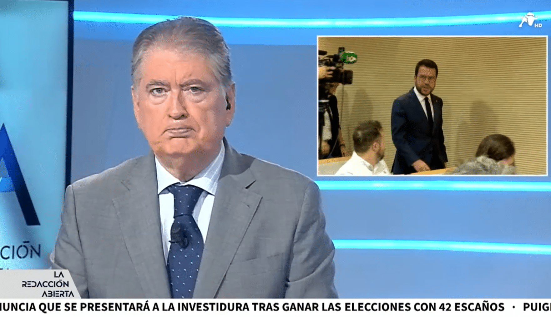 La previsión de Xavier Horcajo sobre la gobernabilidad en Cataluña: «A Sánchez no le viene nada mal»