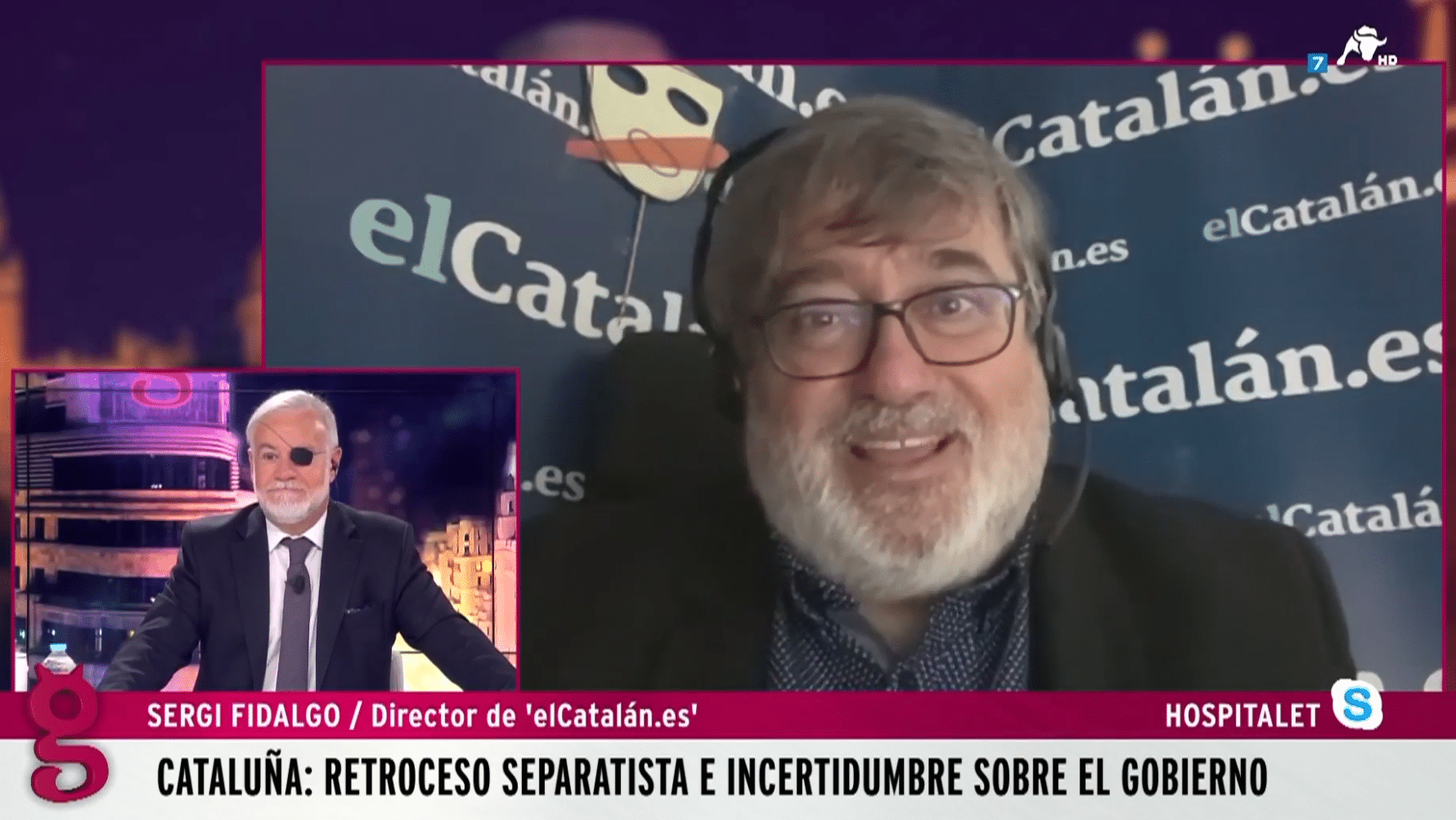 El júbilo de Sergi Fidalgo por el resultado catalán de PP y VOX: “¡Que luchen juntos!”