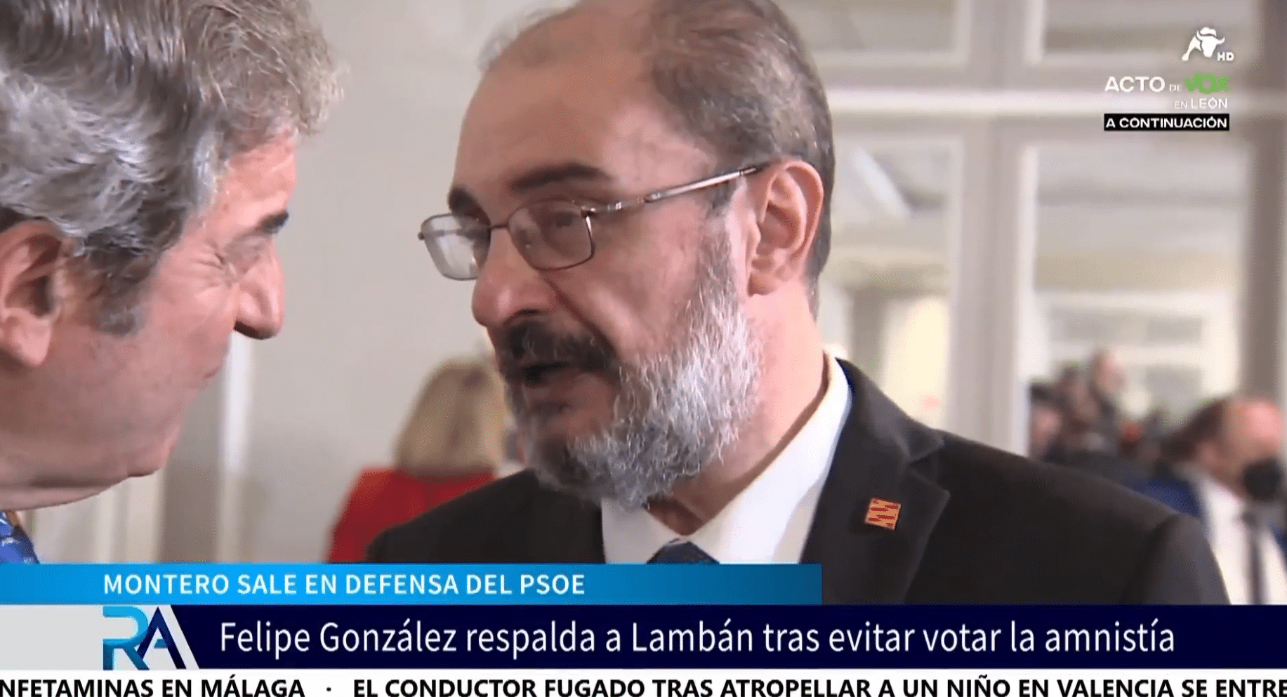 El precio de llevar la contraria al PSOE: la dirección sanciona a Javier Lambán y Felipe González sale en su defensa
